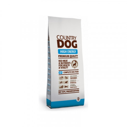 Country Dog -  cão adulto - high energy - 15Kg