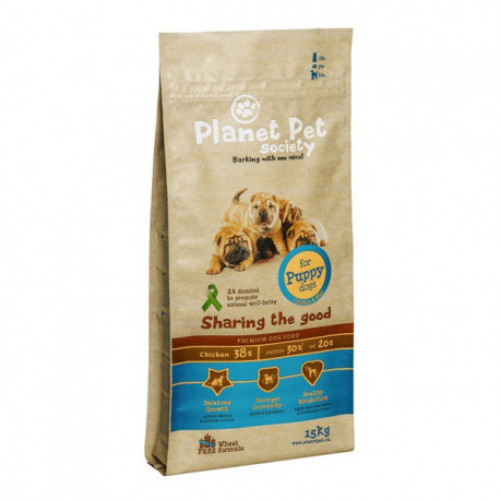 Planet Pet - puppy - frango - 15 kg