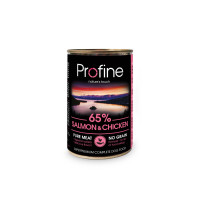 Profine - salmão e galinha - lata 400 g